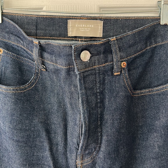 Everlane Raw stretch denim / high waist size 28 - Picture 3 of 9